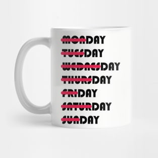 DAYS OF THE WEEK Mug